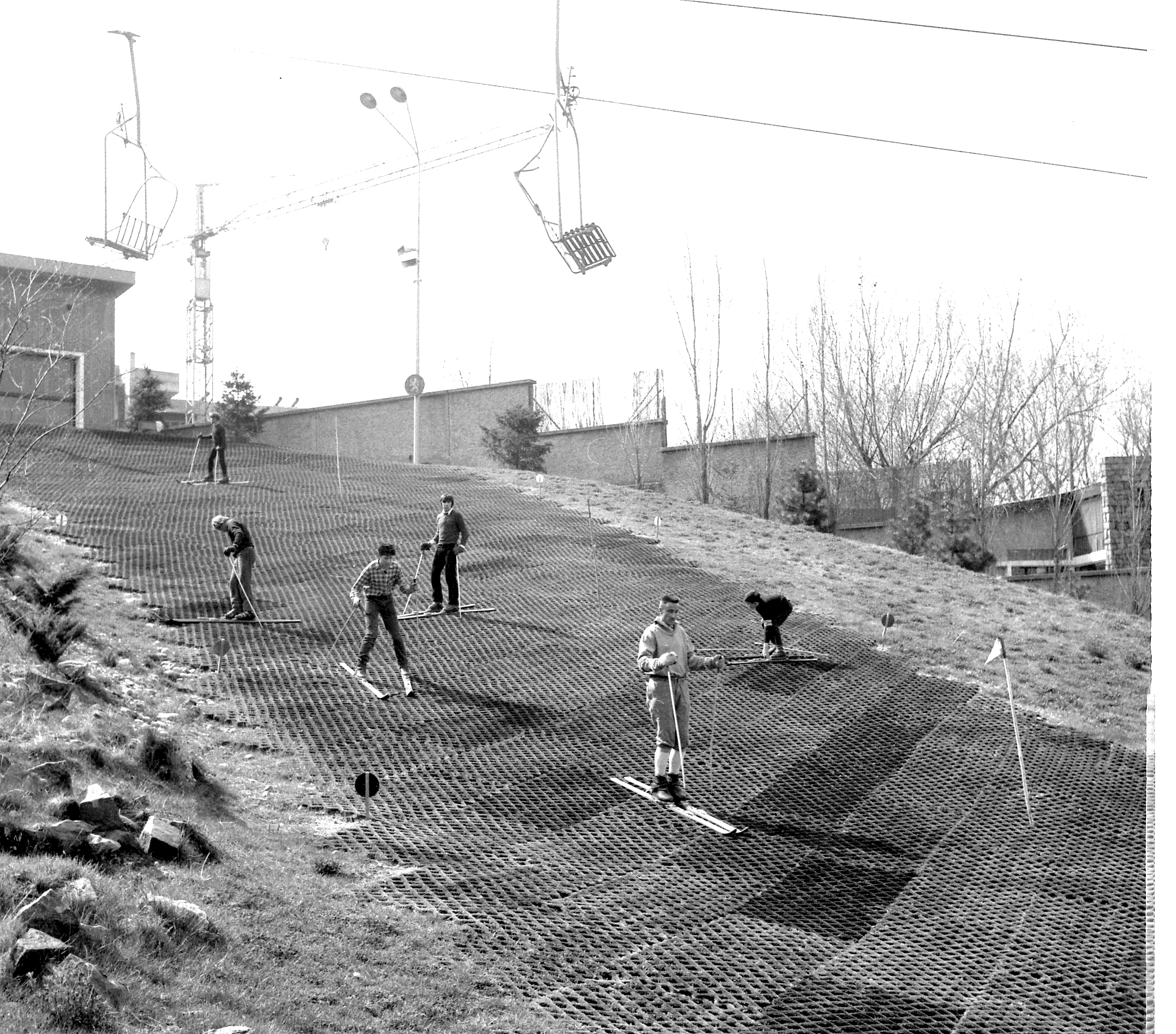 Une ancienne piste de ski rouvre &agrave; Lyon