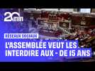 L'Assemblée nationale adopte l'interdiction des réseaux sociaux aux moins de 15 ans