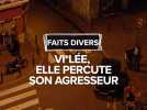 Faits divers : Vi*lée, elle percute son agresseur