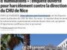 Harcèlement, mal-être ... On vous explique ce qui se passe au CHU de Nice