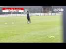 VIDÉO. La première séance d'entraînement de Goduine Koyalipou, la nouvelle recrue d'Angers Sco