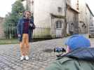 Lorant Deutsch en tournage à Autun