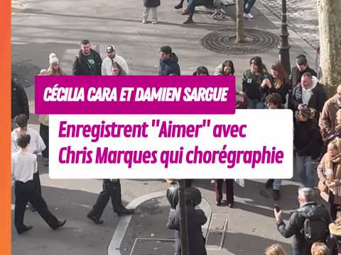 VIDEO : C�cilia Cara et Damien Sargue qui enr&hellip;