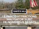Tempête Nils entre chutes d'arbres et attractions dégradées, le parc d'attractions Walygator subit de gros dégâts