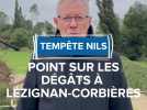 Tempête Nils - Point sur les dégâts à Lézignan-Corbières