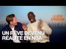VIDEO. Raphaël Quenard et J.P. Zadi dans « Le rêve américain » : l'ascension XXL de deux Français devenus agents en NBA