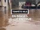 Tempête Nils : Les images du Lot en crue, à Cahors