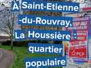 A Saint-Etienne-du-Rouvray, La Houssière, quartier populaire