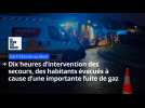Des habitants évacués à cause d'une importante fuite de gaz à Saint-Étienne-au-Mont