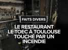Faits divers : Le restaurant Le Toec touché par un incendie