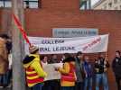 Grève au collège Amiral Lejeune à Amiens