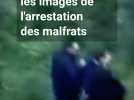 Attaque de fourgon en Italie : les images de l'arrestation des malfrats