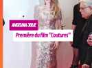 Angelina Jolie à la première du film "Coutures" à Paris
