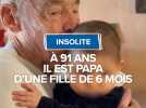 À 91 ans, il est papa d'une fille de 6 mois