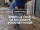 Tempête Nils : Après la crue, la solidarité pour nettoyer à Laguépie dans le Tarn-et-Garonne