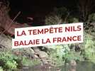 La tempête Nils touche la France