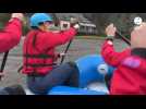 VIDÉO. Des descentes de l'Ellé en rafting à Quimperlé pour la Semaine de l'eau vive