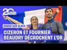 Danse sur glace : les Français Guillaume Cizeron et Laurence Fournier Beaudry décrochent l'or olympique