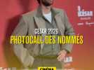 Photocall des nommés aux César 2026