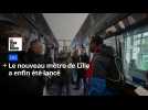 Le nouveau métro de Lille est enfin sur les rails
