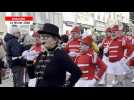 VIDEO. « Oh ce sont des hommes ! » Les majorettes ont fière allure au carnaval de Granville