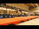 Le complexe gymnique d'Arques a accueilli le championnat de France de trampoline et de tumbling les 5 et 6 décembre 2025