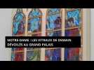 Notre-Dame : les vitraux de demain dévoilés au Grand Palais