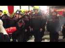 Les sapeurs-pompiers du centre de secours d'Ecuires ont fêté la sainte Barbe