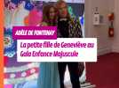 Sublime, Adèle de Fontenay, la petite fille de Geneviève au gala Enfance Majuscule