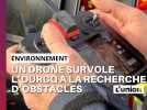 À Breny, un drone du SDIS identifie des obstructions sur l'Ourcq, vulnérable aux inondations