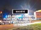 Toulouse : les agriculteurs forcent le barrage et atteignent le péage