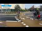 VIDÉO. Un rond-point à la hollandaise aménagé à Nantes : on vous explique