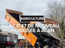 Mobilisation de la CR 47 à Agen