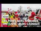 Les pères Noël motards de Reims ont livré leurs cadeaux