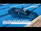 Une voiture finit dans la piscine municipale de La Ciotat après une fausse manoeuvre