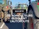 DNC : les agricultures bloquent l'164 à Carbonne