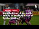 VIDÉO. Montauban - Ospreys. À quelle heure et sur quelle chaîne TV suivre le match de Challenge Cup ?