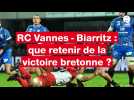 VIDÉO. RC Vannes - Biarritz : que retenir de la victoire bretonne ?