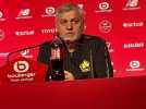 Auxerre - Lille Bruno Genesio évoque les mauvais résultats de son équipe en déplacement