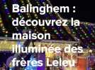 Maison illuminée à Balinghem : 20 ans d'émotion dans le jardin Leleu