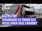 Pourquoi le train est-il plus cher que l'avion ?