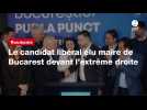 VIDÉO. Le candidat libéral élu maire de Bucarest devant l'extrême droite