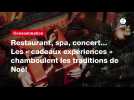 VIDEO. Restaurant, spa, concert... Les « cadeaux expériences » chamboulent les traditions de Noël