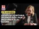 Ophélie Fontana hypnotisée par Messmer aux Ciné-Télé-Revue Awards 2025