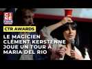 Maria del Rio "victime" d'un tour de magie aux Ciné-Télé-Revue Awards 2025