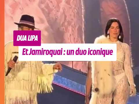 VIDEO : Dua Lipa x Jamiroquai : la rencontre…