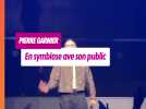 Pierre Garnier en symbiose avec son public de l'Accor Arena ce soir