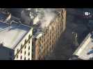 Un important incendie ravage un immeuble de Manhattan