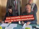 Santé - Bientôt des téléconsultations médicales privées dans des mairies rurales ? Une convention signée devant le ministre de la ruralité
