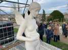 VIDÉO. La statue de Psyché restaurée a été inaugurée au jardin de la Perrine